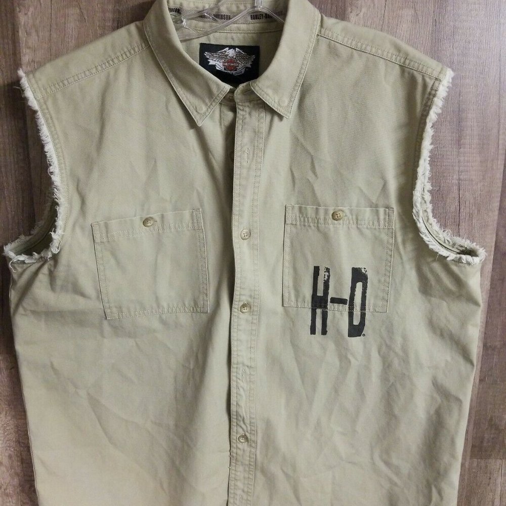 Harley Davidson Legendary Men's Vest 100% cotton